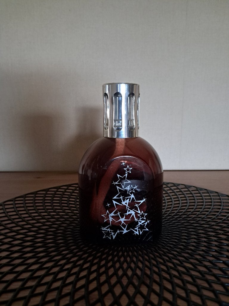 Zeer mooie Lampe Berger, nieuwe wiek en steentje, Mediterraans, Ophalen of Verzenden, Zo goed als nieuw, Glas