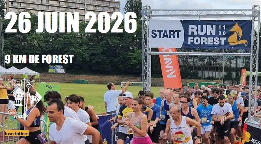 1 Run Forest 2026 9 km startnummer 26/06, Tickets en Kaartjes, Sport | Overige
