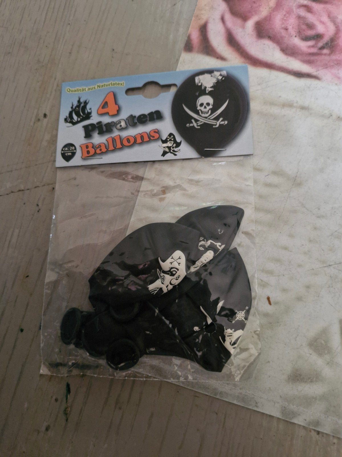 nouveau 4 ballons pirate en bonne etat, Ophalen of Verzenden, Nieuw
