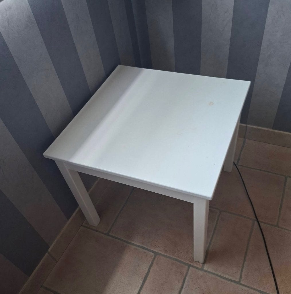 Bijzettafel, Gebruikt, Vierkant, 55 tot 75 cm, Landelijk