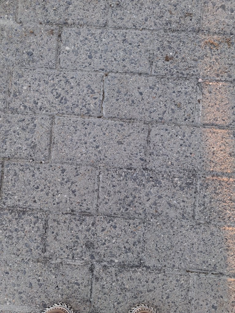 Gratis betonklinkers, Enlèvement, Utilisé