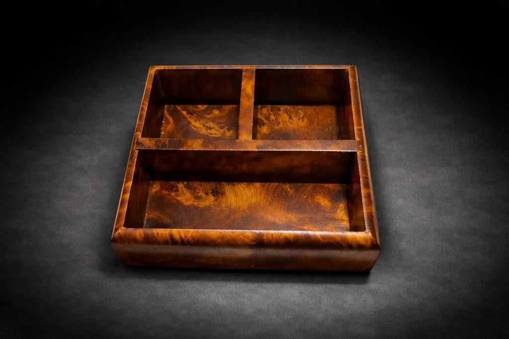 Thuja burl opbergdoos., Ophalen of Verzenden, Zo goed als nieuw