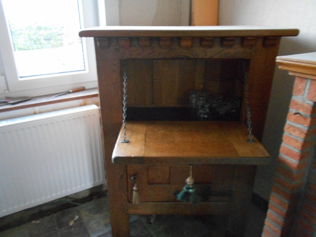 bar, Ophalen, Gebruikt, Eikenhout