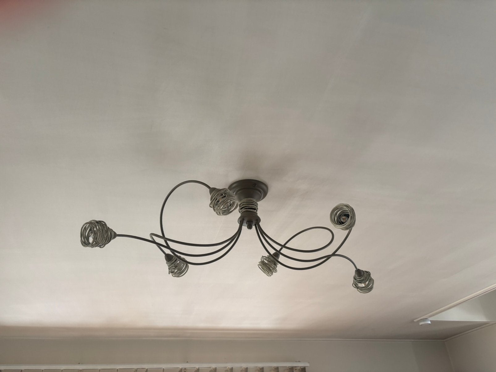 Luchter met 6 led’s, Ophalen, Zo goed als nieuw, LED