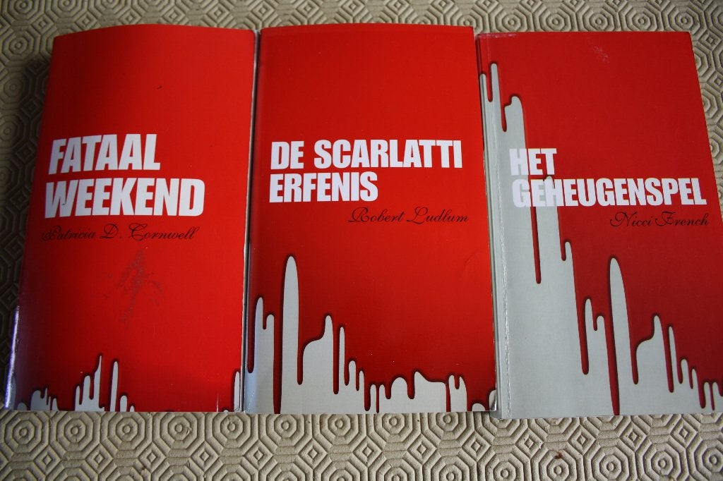 thriller boeken, Ophalen, Gelezen