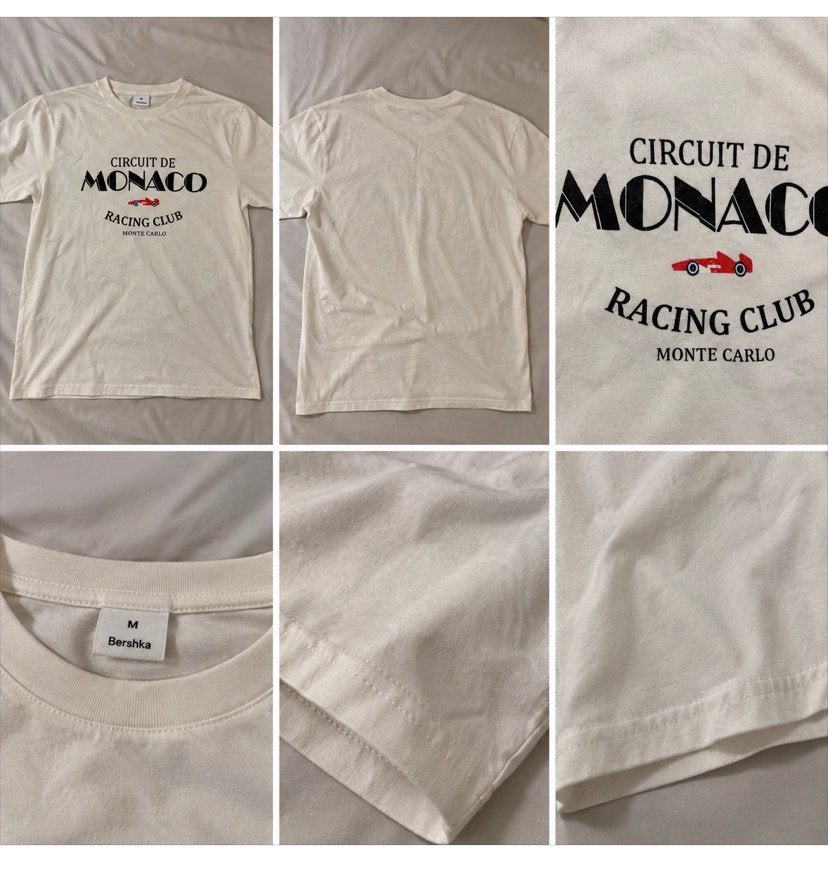 Shirt Monaco, Verzenden, Nieuw, Maat 48/50 (M), Wit