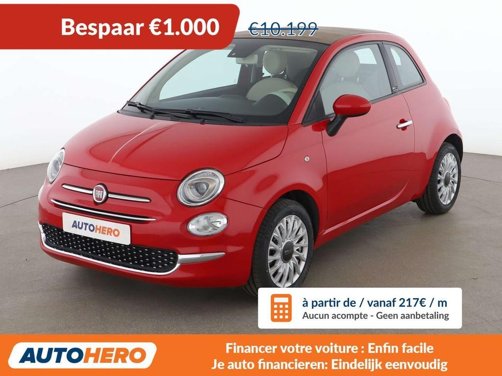 Fiat 500C 1.0 Mild-Hybrid Lounge (bj 2020), Auto's, Fiat, Te koop, 500C, ABS, Airbags, Airconditioning, Android Auto, Apple Carplay