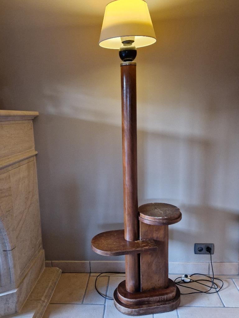 Art Deco vloerlamp , circa 1930, Ophalen of Verzenden