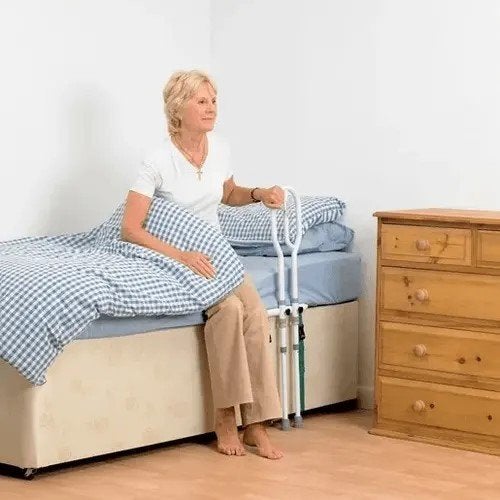 Transferbeugel met steun voor bed, Divers, Matériel Infirmier, Comme neuf, Enlèvement