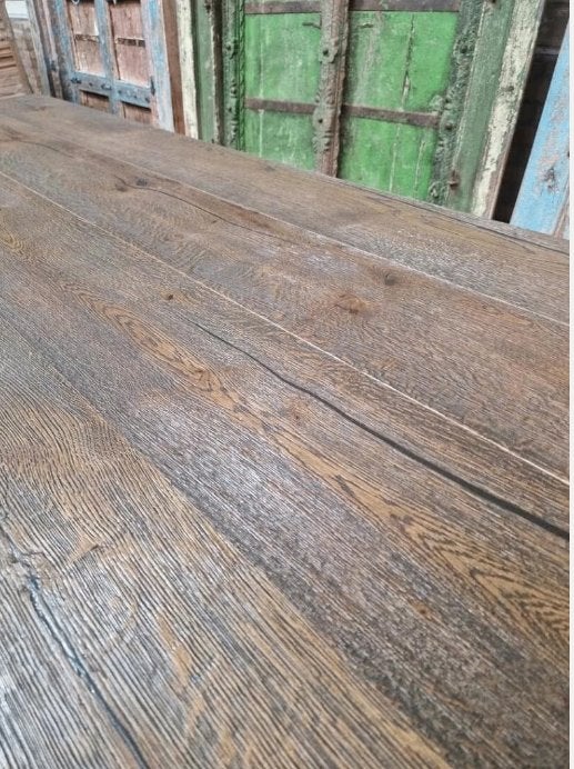 IL RESTE 225 m2 ; PLANCHER EN CHÊNE VINTAGE MOUNTAIN BLACK, Jardin & Terrasse, Pots de fleurs, Enlèvement