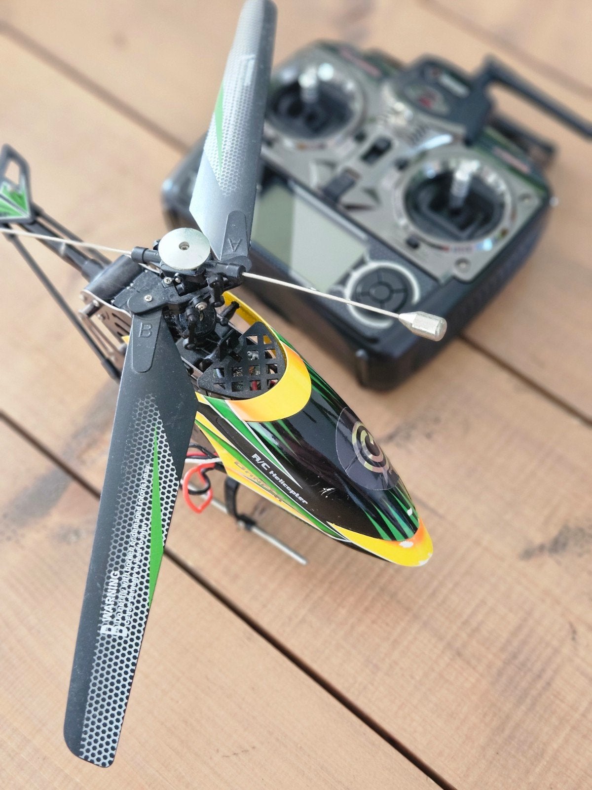 Telegeleide helicopter, Enlèvement ou Envoi