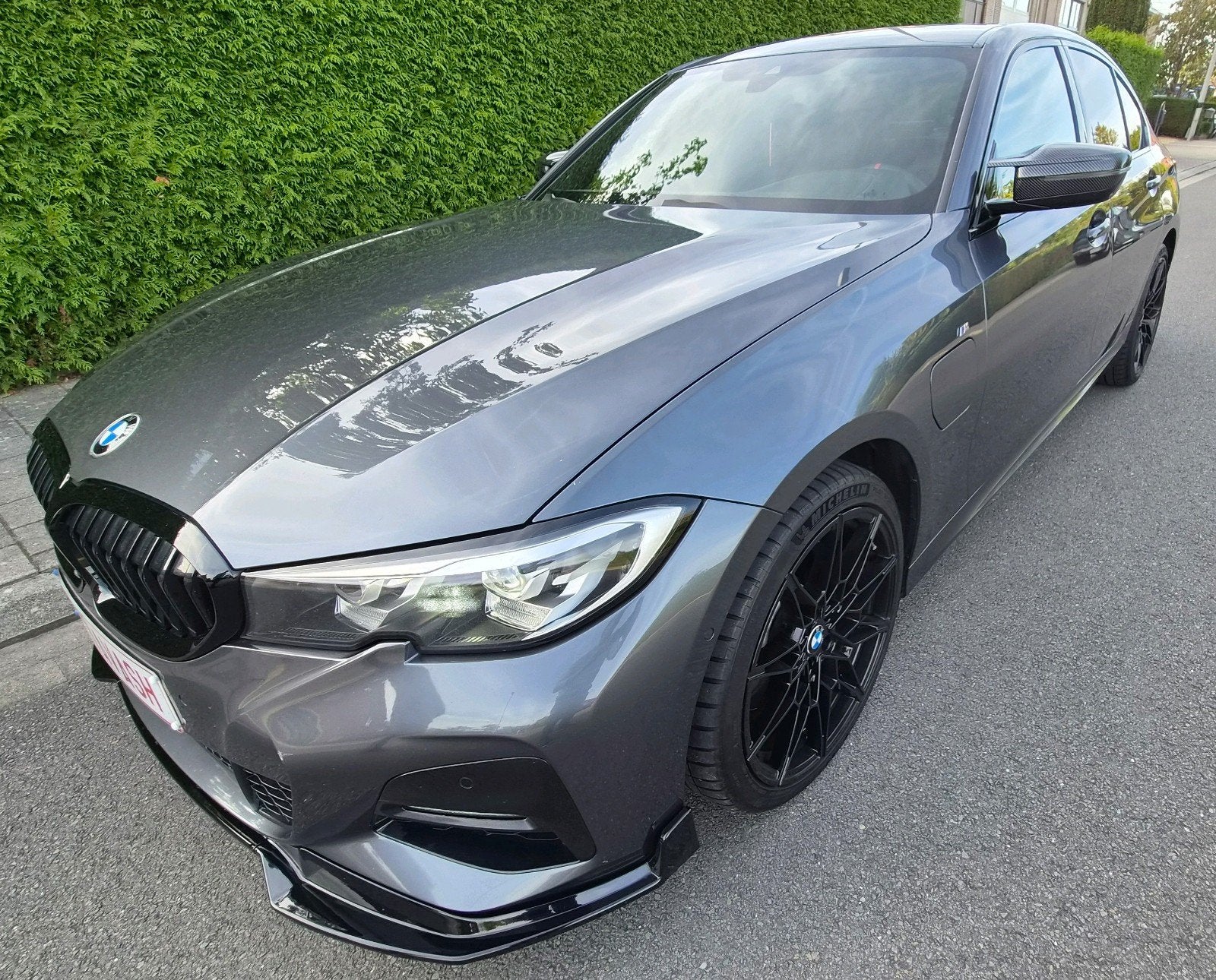 BMW 330e M-pack 292 ch, Autos, Achat, Entreprise, Entretenue par le concessionnaire, Noir