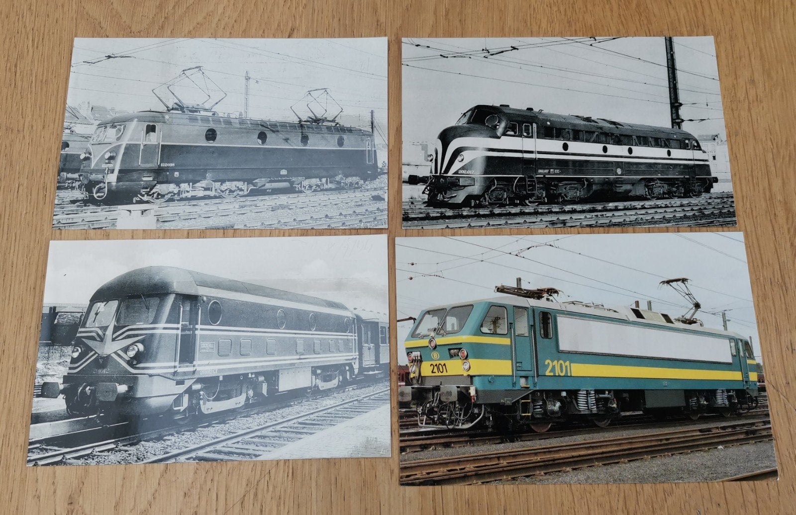Cartes-Postales - SNCB., Collections, Trains & Trams, Enlèvement ou Envoi