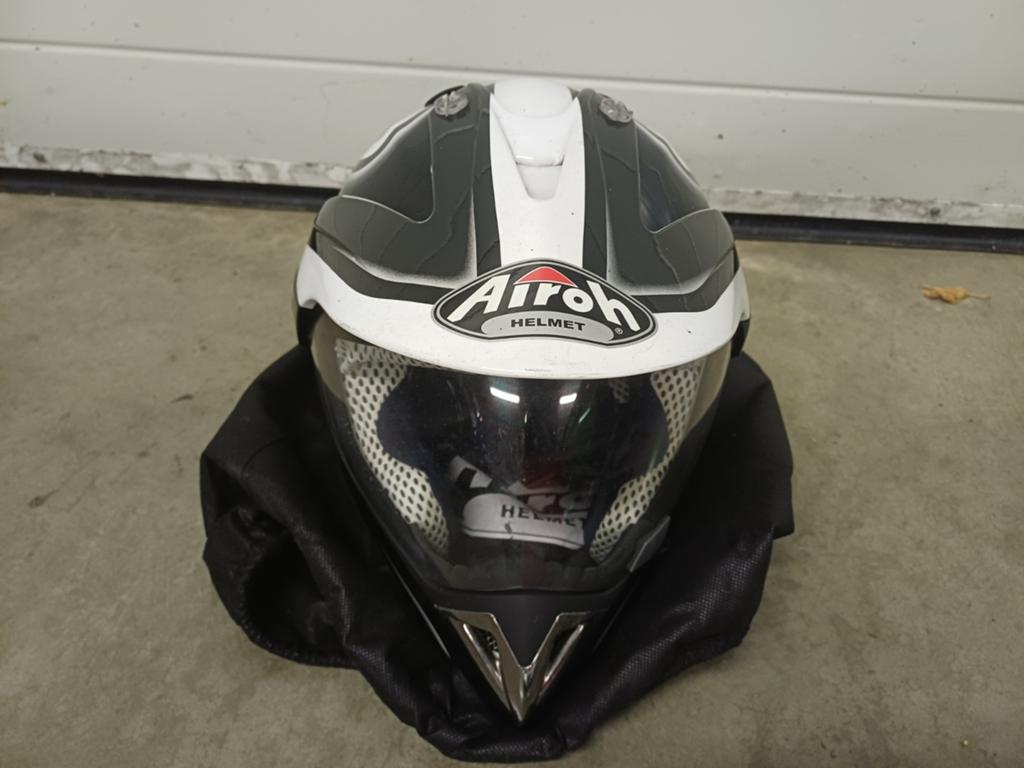 Airoh helm, Motoren, XL, Overige typen, Tweedehands, Ophalen