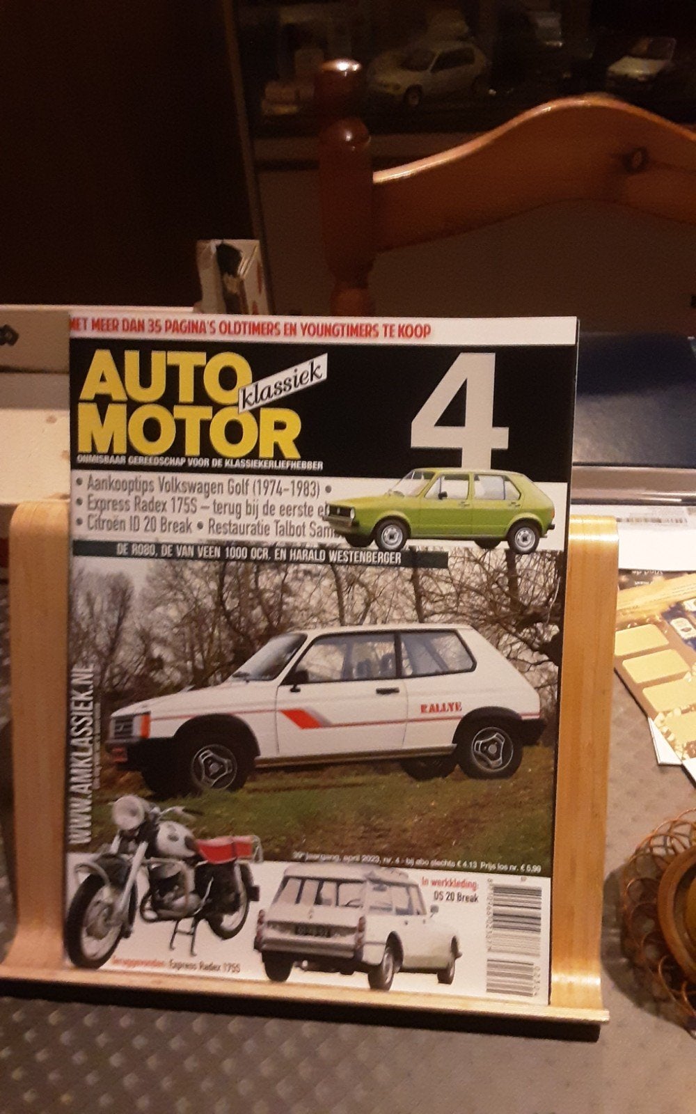 auto motor klassiek tijdschrift, Ophalen of Verzenden