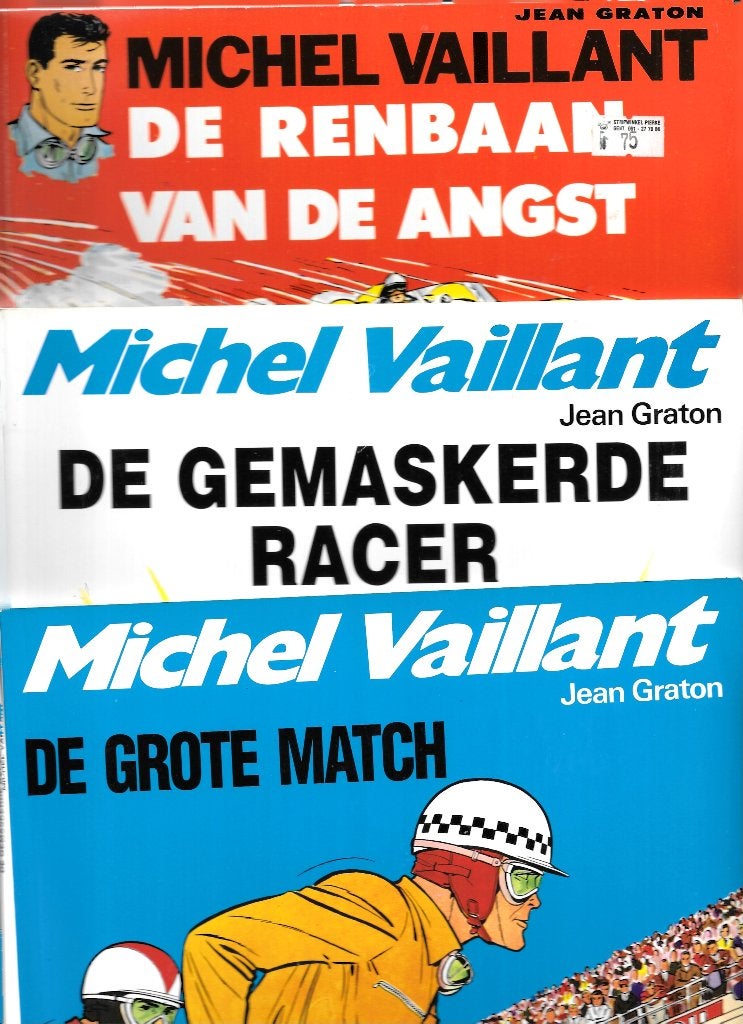 MICHEL VAILLANT, nrs 1 tot 9, Ophalen of Verzenden, Zo goed als nieuw