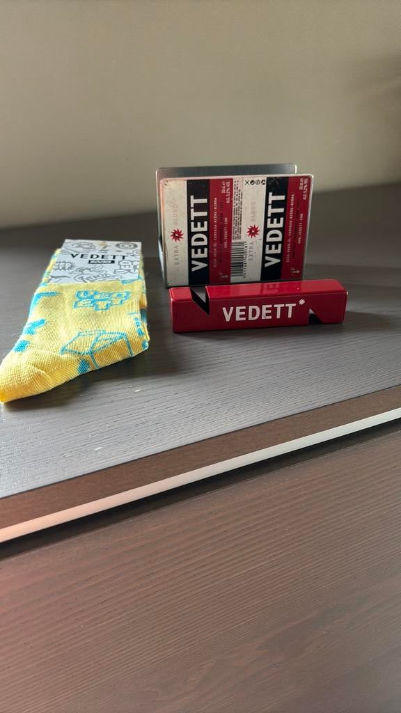 Vedett lotje ., Verzamelen, Biermerken, Ophalen of Verzenden