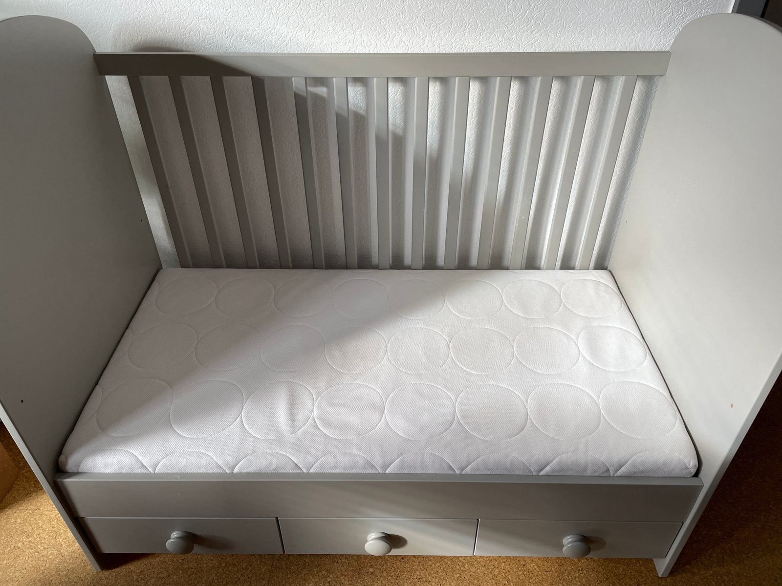 IKEA Gonatt babybedje - 60x120, Enlèvement, Comme neuf