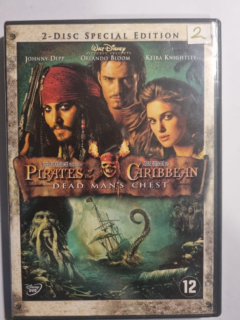 Pirates Of The Caribbean 2 - Dead Mans Chest (2DVD), Ophalen of Verzenden, Gebruikt, Import