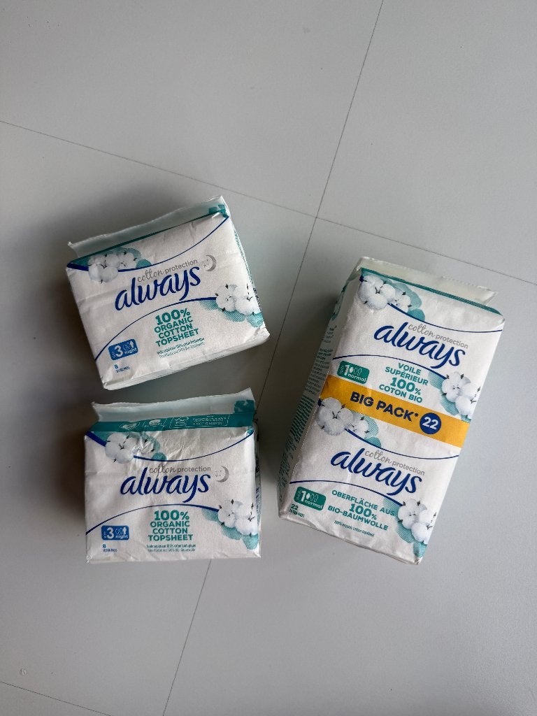 Always Cotton maandverband normal + night, Diversen, Levensmiddelen, Ophalen of Verzenden