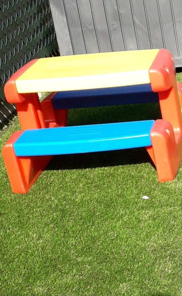 Picknicktafel kind, Ophalen, Gebruikt