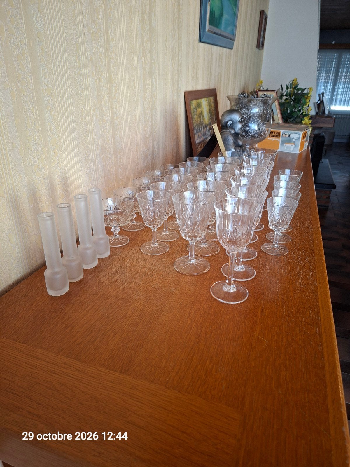 verres et coupes (lot), Ophalen, Zo goed als nieuw