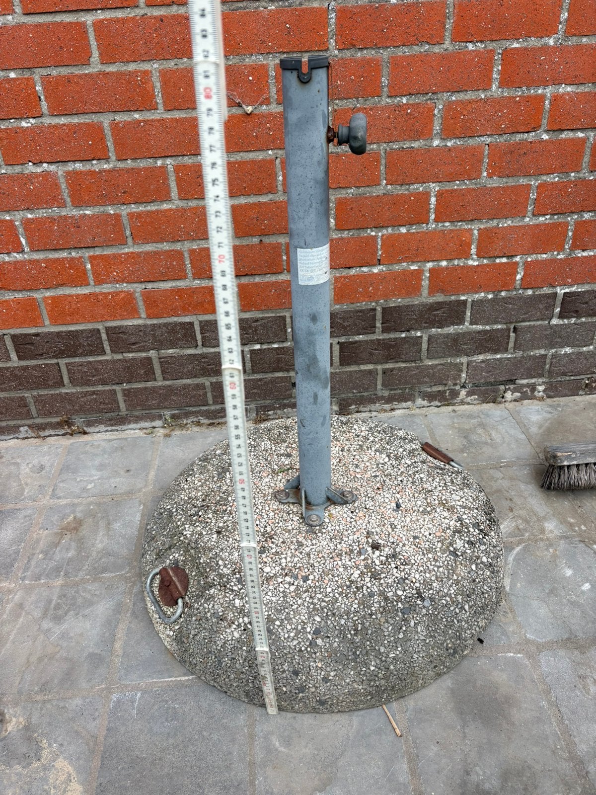 Parasol voet graties afhalen Koksijde, Ophalen, Gebruikt, Parasolvoet