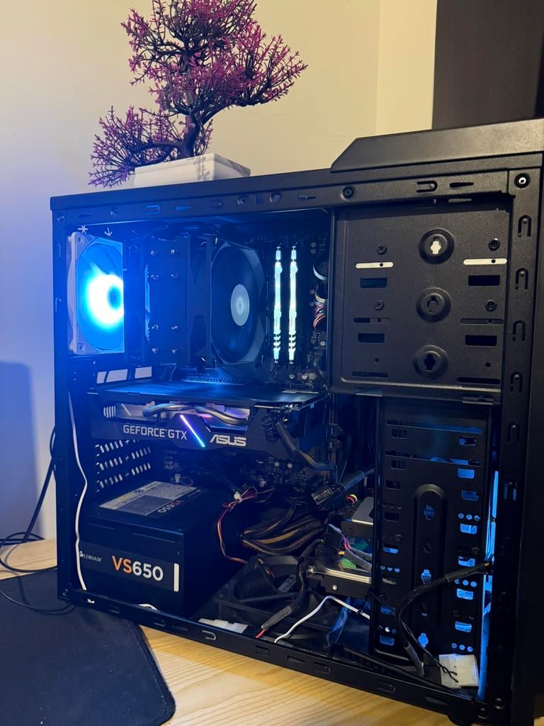 Gaming PC   CPU i5 7600k   GPU 1660 ti 6gb   16gb, Computers en Software, Ophalen of Verzenden, Zo goed als nieuw, Gaming, HDD