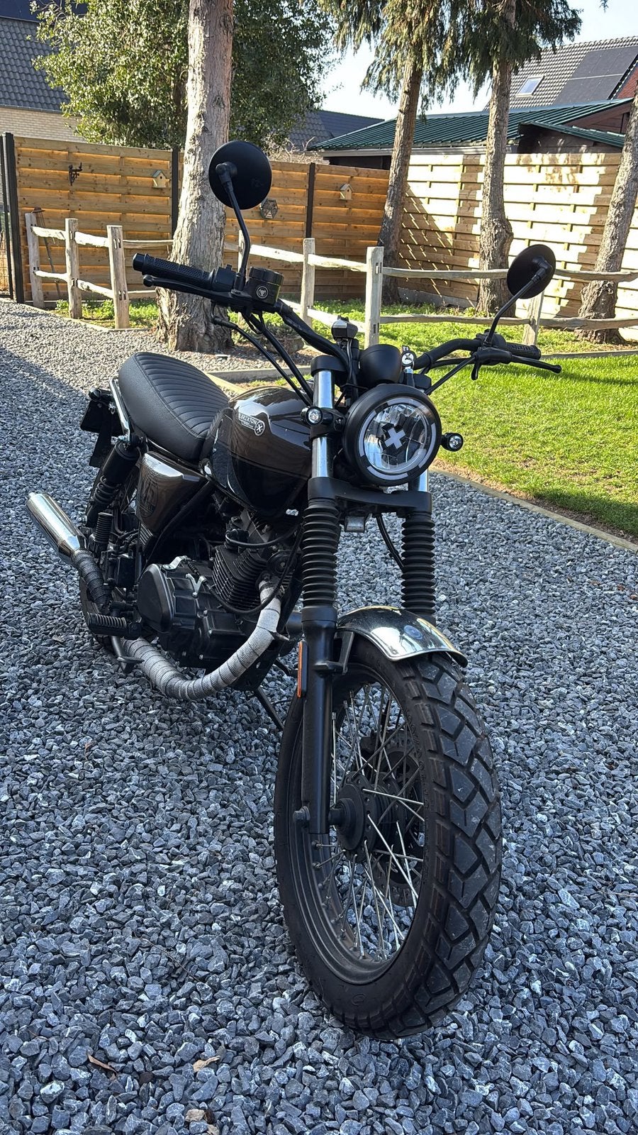 Brixton cromwell 125cc, Ophalen, Zo goed als nieuw