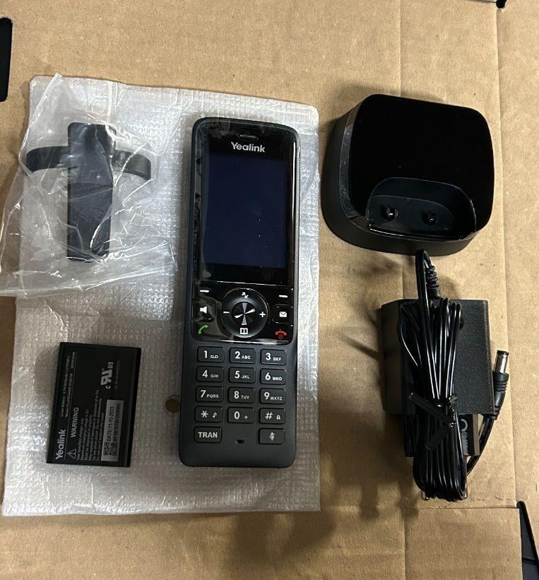➡️ DEMO Yealink SIP W78H W78 Dect Accu Clip Lader, Telecommunicatie, Ophalen of Verzenden, Refurbished, 1 handset