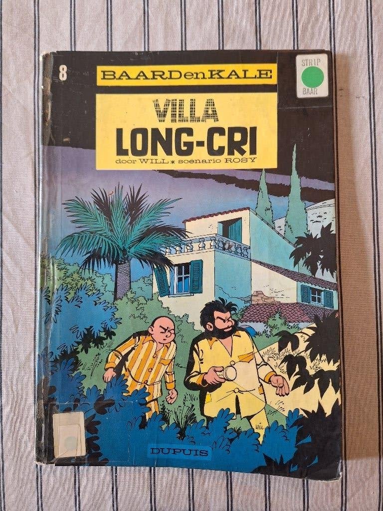 Baard en Kale 8: villa Long-cri, Une BD, Enlèvement ou Envoi, Utilisé
