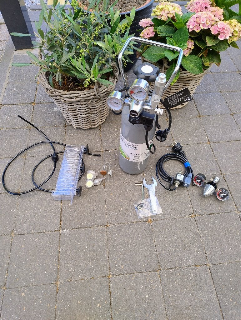 Co 2 installatie, Ophalen, Gebruikt