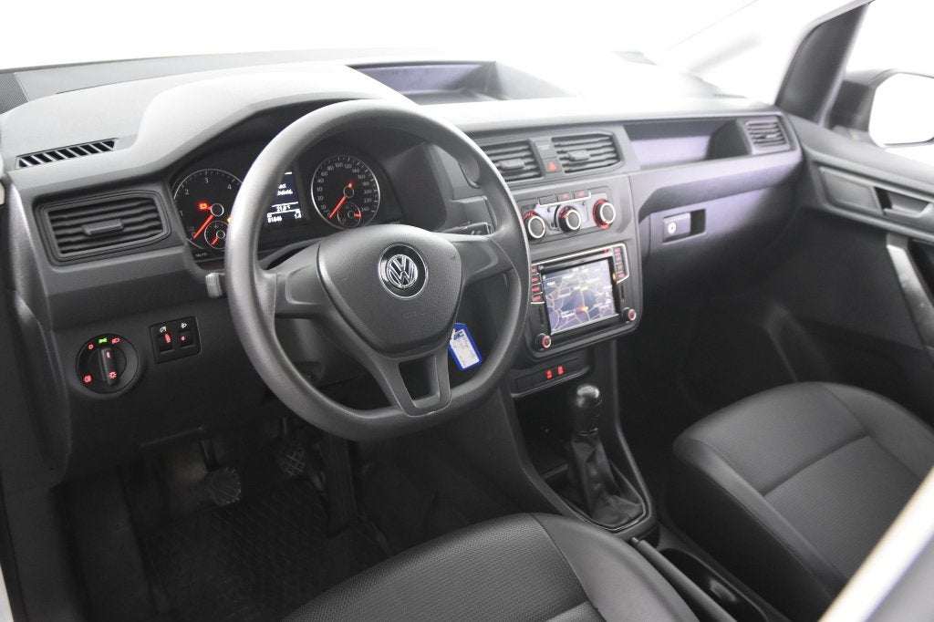 Volkswagen Caddy 2.0TDi *1ste Eigenaar*Leer*Navigatie*, Auto's, Voorwielaandrijving, 1496 kg, Wit, Leder