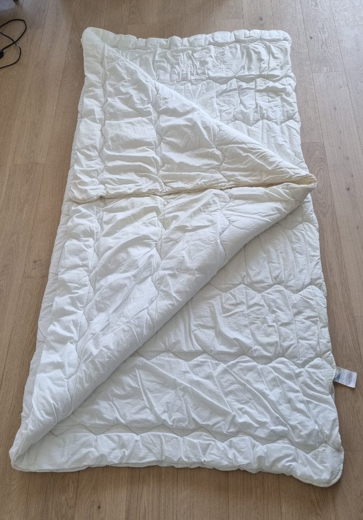 Couette Dream Well, 200 x 200 cm, coton et polyester, Enlèvement ou Envoi, Utilisé, Coton, Blanc