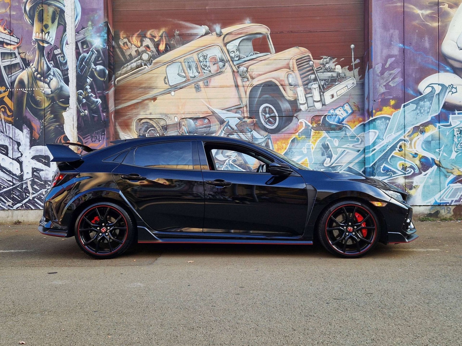 Honda Civic Civic Type R 2.0 i-VTEC, Auto's, Dealer onderhouden, Gebruikt, 4 cilinders, Zwart