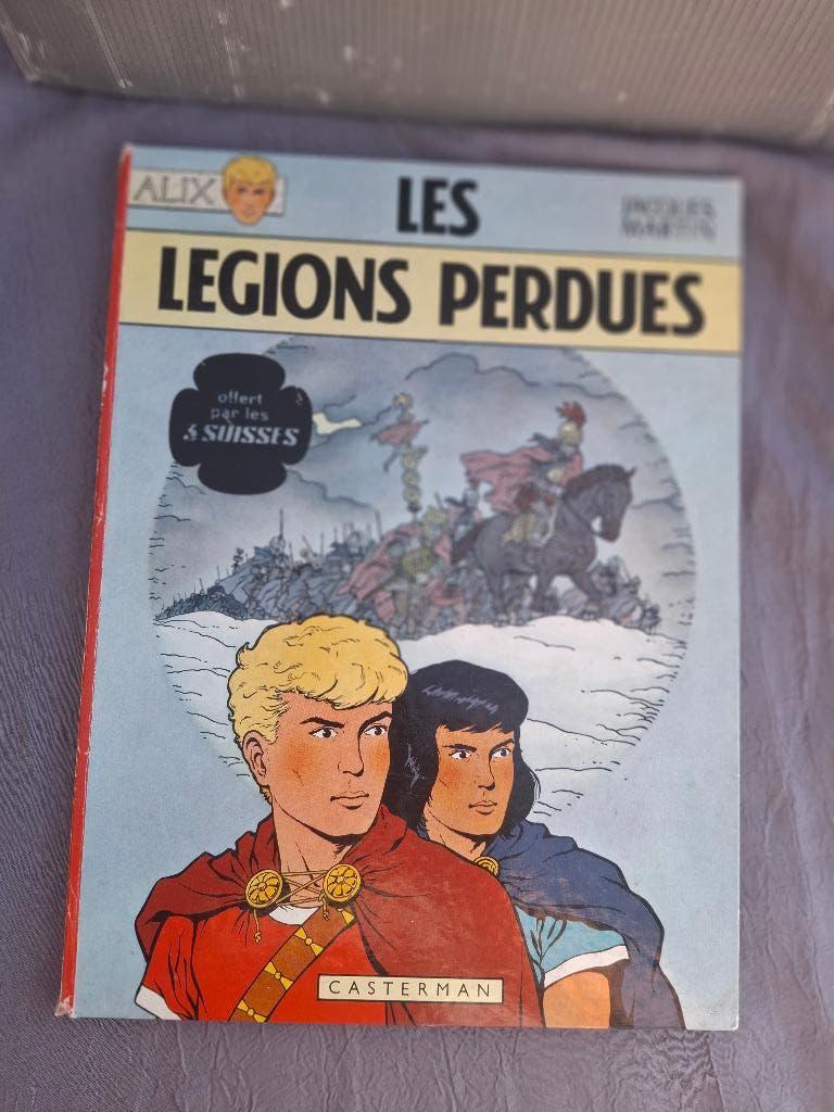 ALIX LES LEGIONS PERDUES EO 1965 Dos imprimé Lombard MARTIN, Une BD, Enlèvement, Jacques Martin, Utilisé
