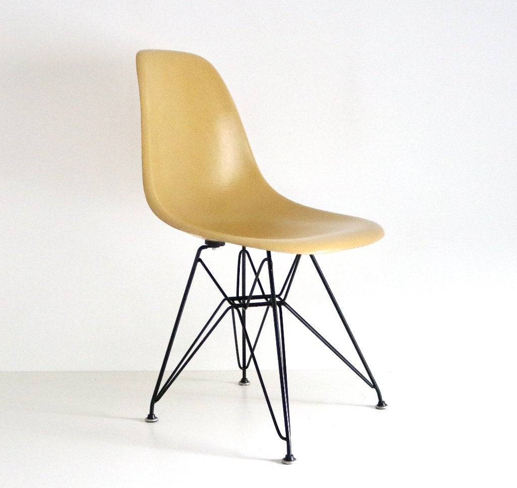Vintage Eames glasvezel stoel Herman Miller, Enlèvement ou Envoi, Chaise, Marqué