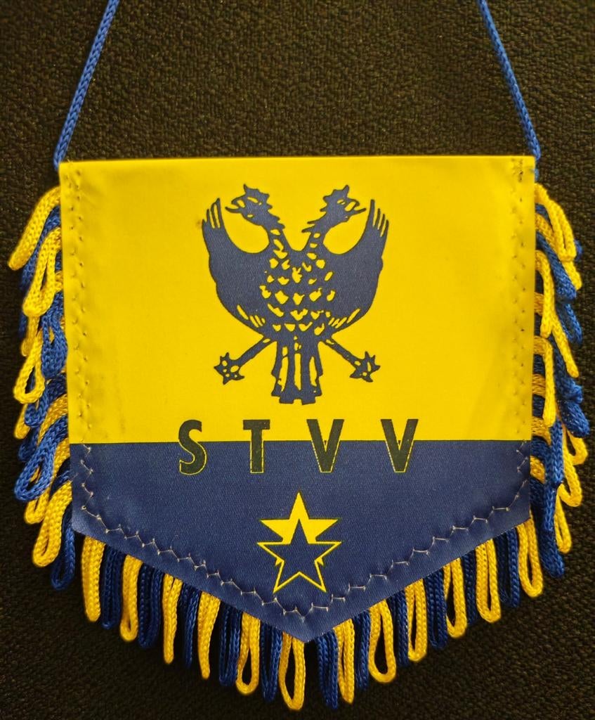 Sint Truiden stvv kanaries wimpel vaantje vaandel vlag, Ophalen of Verzenden
