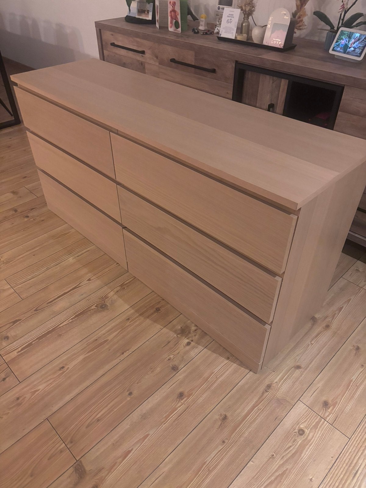 IKEA MALM ladekast 6 lades met soft close, Huis en Inrichting, Kasten | Ladekasten, 5 laden of meer, Ophalen, Zo goed als nieuw