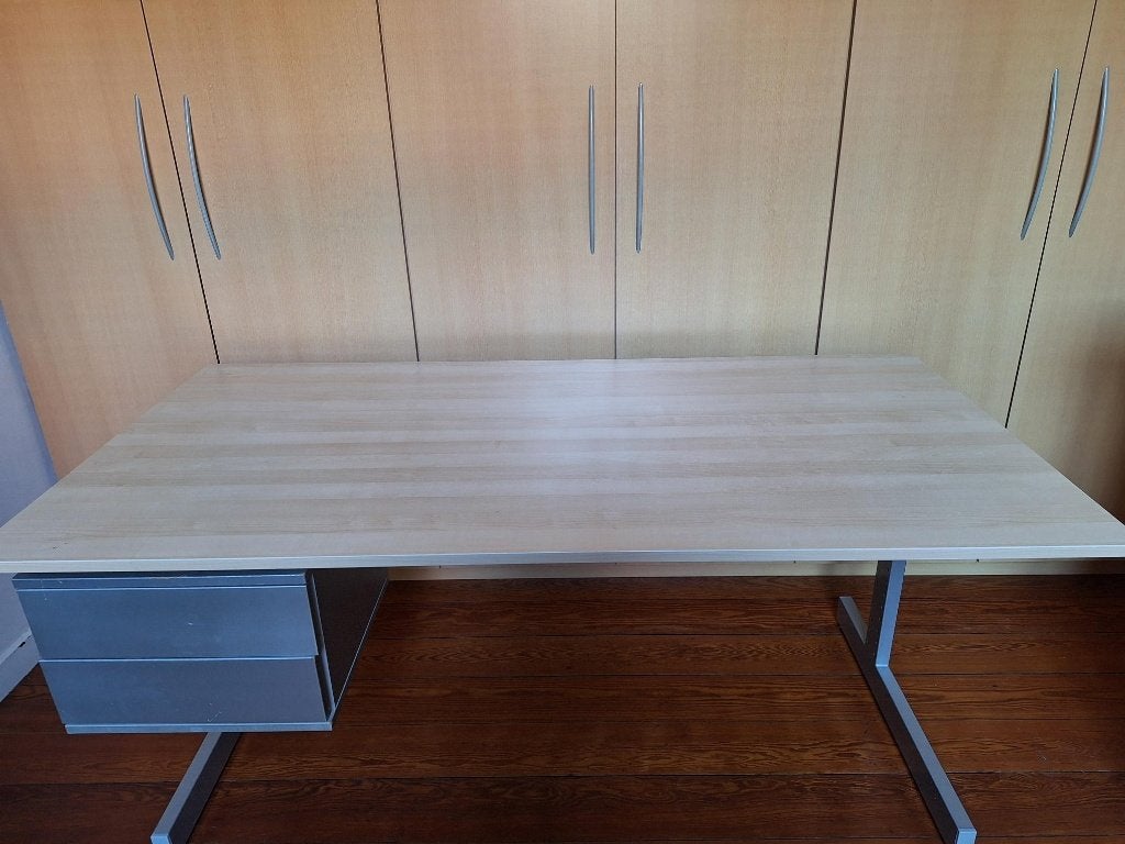 BUREAU Ikea, Démontable, Scandinave, 160 cm, Autres types