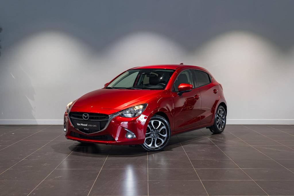Mazda 2 1.5 Skyactiv-G 66kW Hakoné, Auto's, Mazda, Stof, Gebruikt, Bedrijf, 66 kW