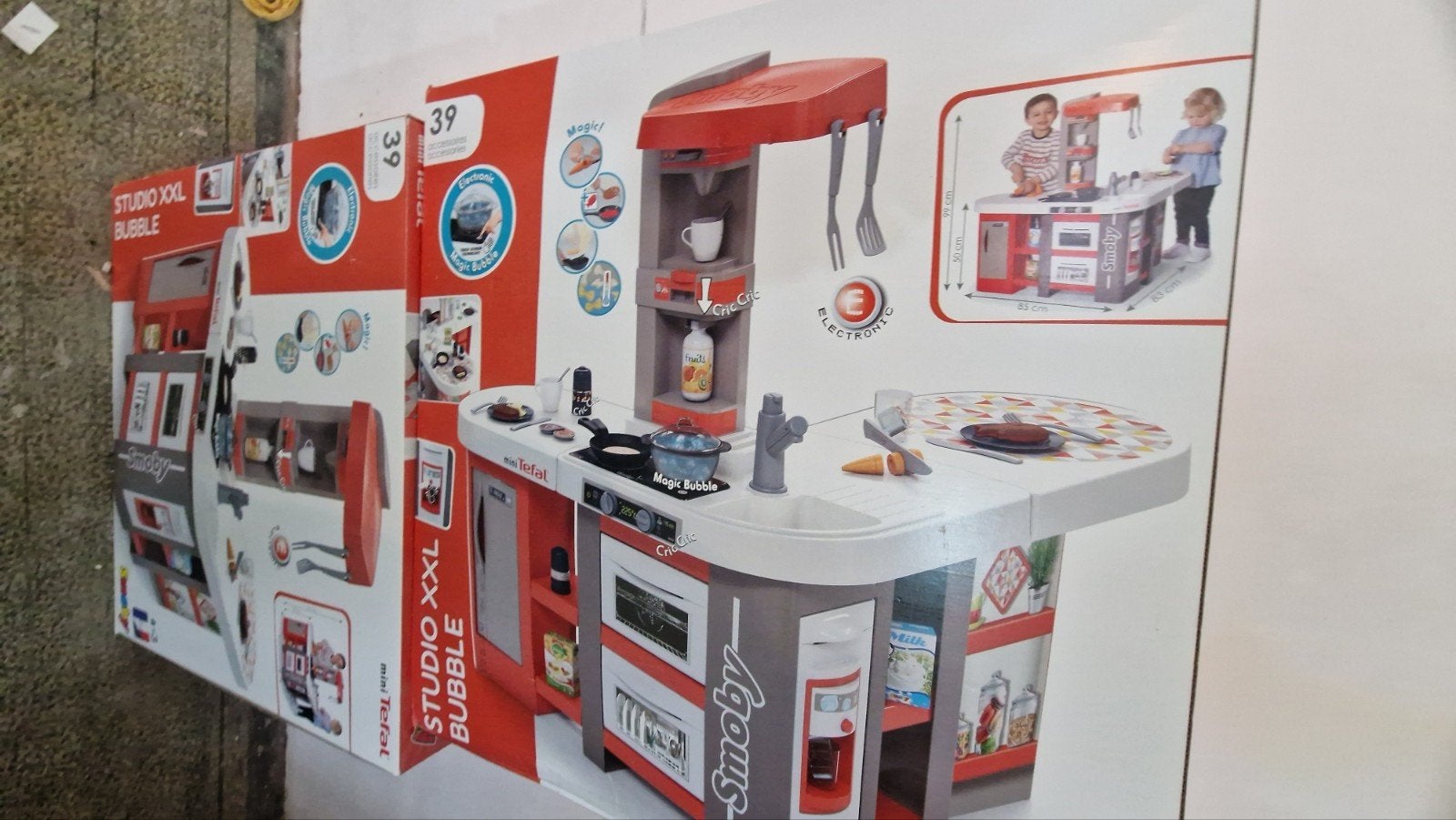 Smoby Kitchenette Studio XXL Bubble New, Enlèvement, Neuf, Plastique, Jouer à la cuisine