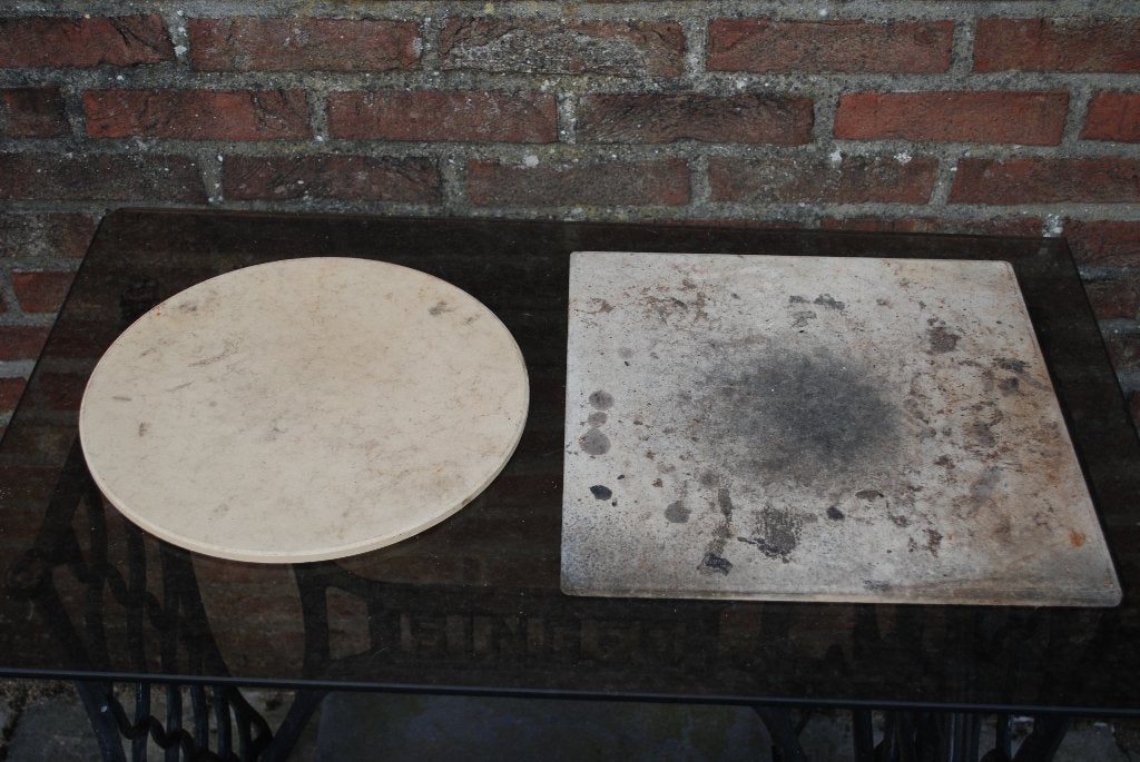 vuurvaste pizzastenen pizzaoven, Ophalen of Verzenden, Gebruikt