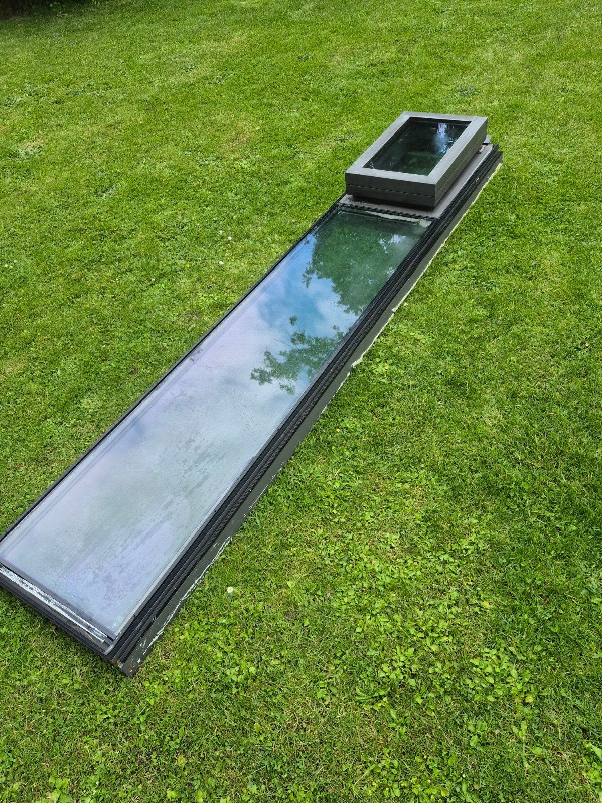 Elektrisch dakraam met aluminium frame