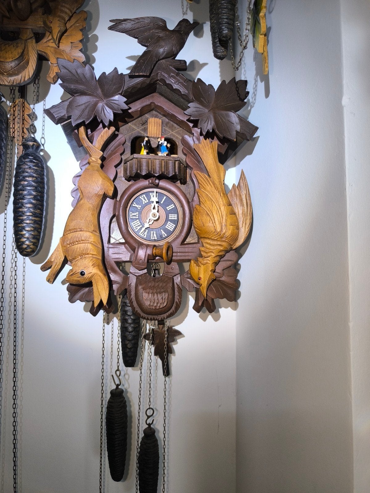 Horologe coucou avec musique, Ophalen of Verzenden