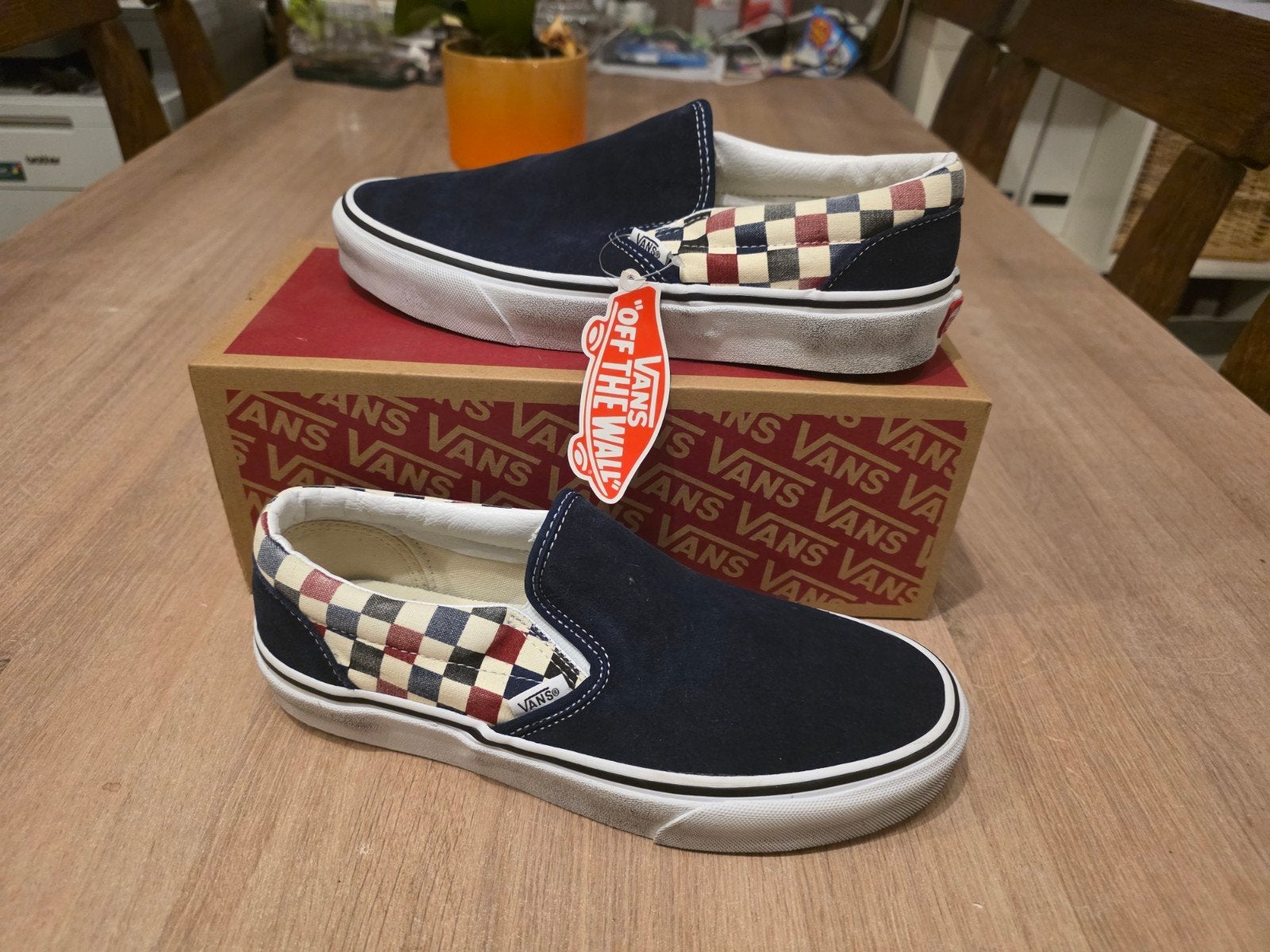 Vans, Classic Slip-On, maat 40, Neuf, Enlèvement ou Envoi, Sneakers et Baskets, Bleu