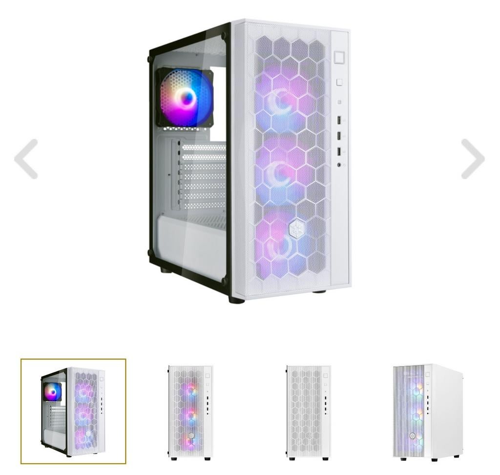Fara R1 Pro, computer case, Behuizing, RGB fans, Ophalen, Nieuw