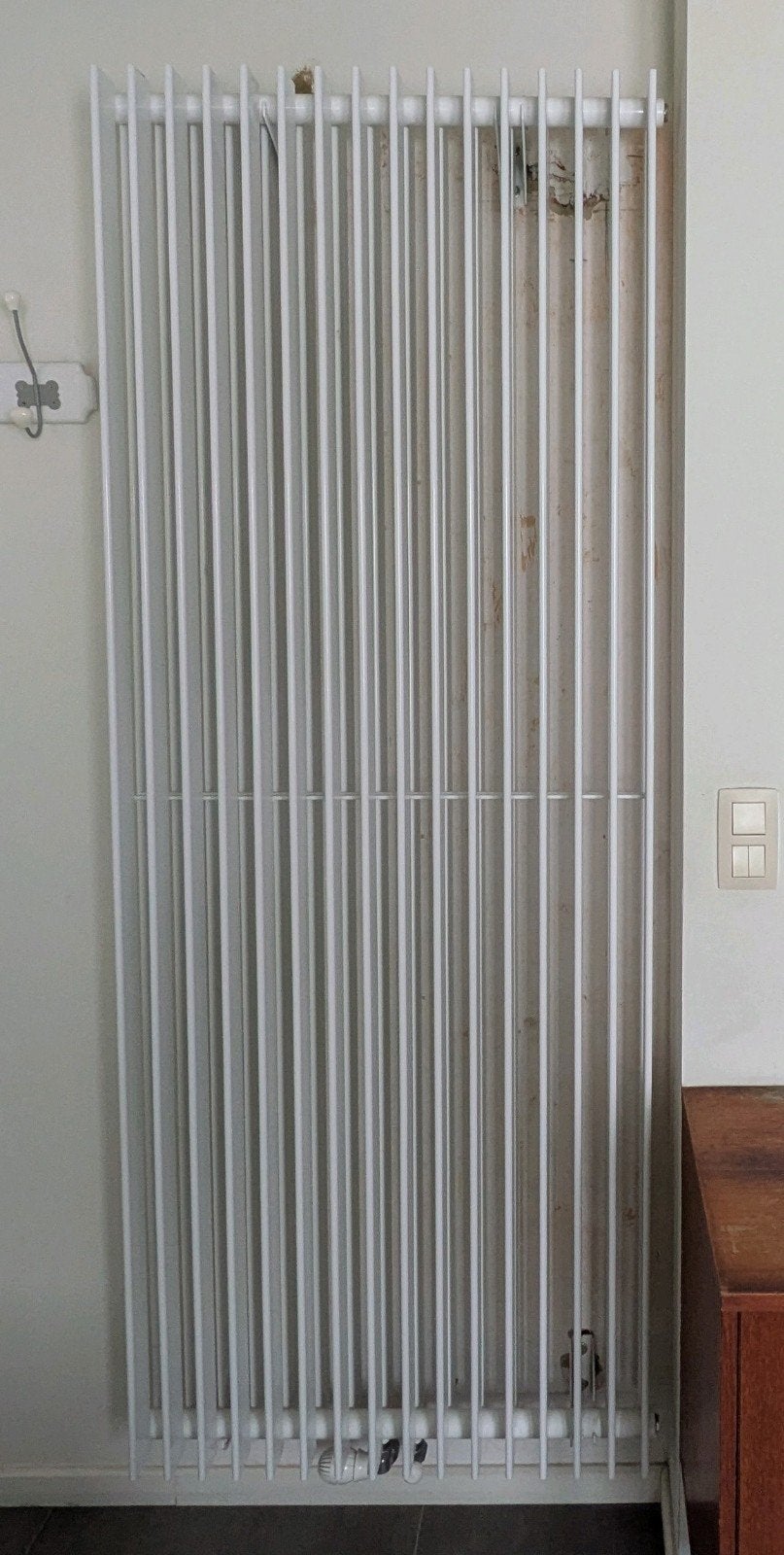 Radiator verticaal 200cm hoog 75cm breed, Doe-het-zelf en Bouw, Verwarming en Radiatoren, Zo goed als nieuw, Radiator, 80 cm of meer