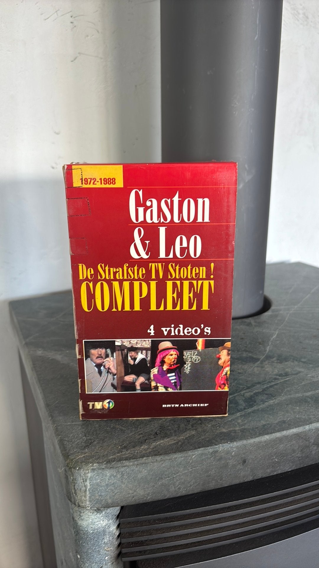 4x vhs gaston & leo, Enlèvement ou Envoi