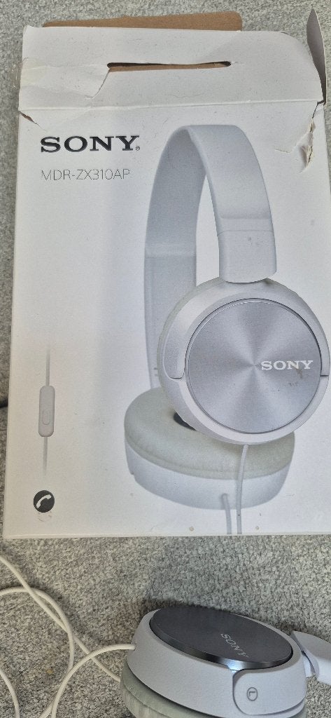 Casque stereo SONY, Audio, Tv en Foto, Hoofdtelefoons, On-ear, Ophalen of Verzenden, Zo goed als nieuw, Wit